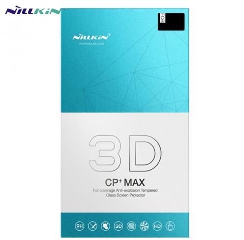 APPLE IPhone 7 4.7 /APPLE IPhone 8 4.7 / Apple iPhone SE (2020) NILLKIN CP+MAX képernyővédő fólia (1db, 3D, full glue, íves, teljes felületén tapad, edzett üveg, 9H, 0.33mm) FEKETE	