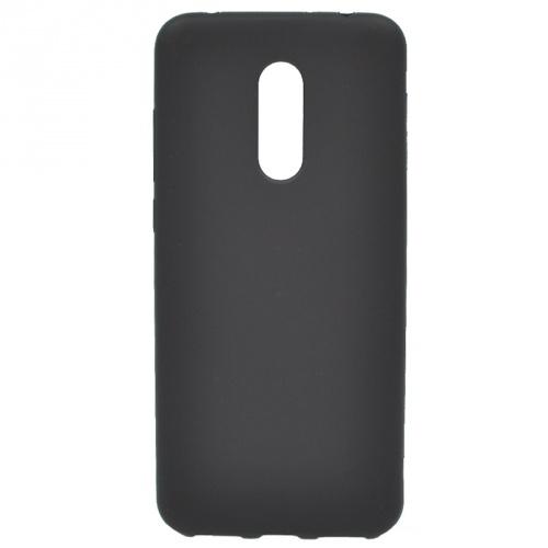 SAMSUNG Galaxy A6+ (2018) SM-A605F Telefonvédő gumi / szilikon (matt) FEKETE	