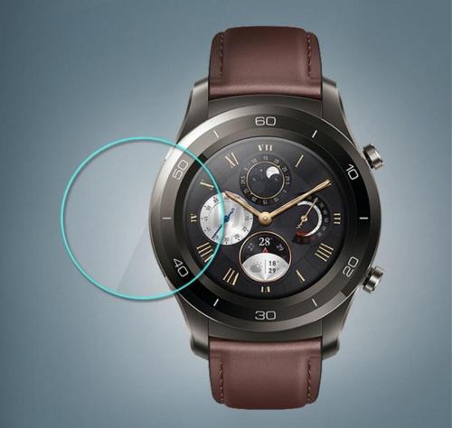 Képernyővédő fólia (1 db, edzett üveg, 2.5D lekerekített szél, karcálló, 0.2mm, 9H) Huawei Watch 2 / 2 Pro	