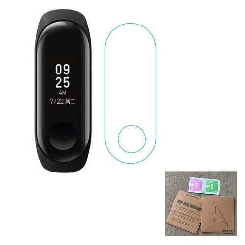 Xiaomi MI Band 3 / Xiaomi MI Band 4 Képernyővédő fólia (2 db, öntapadós PET) CLEAR