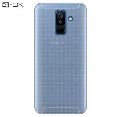 SAMSUNG Galaxy A6 (2018) SM-A600F 4-OK telefonvédő gumi / szilikon (ultravékony) ÁTLÁTSZÓ	