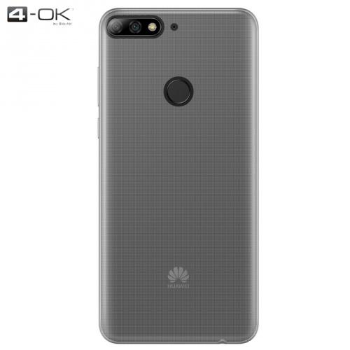 HUAWEI Y7 Prime 2018 (Y7 2018) 4-OK telefonvédő gumi / szilikon (ultravékony) ÁTLÁTSZÓ	