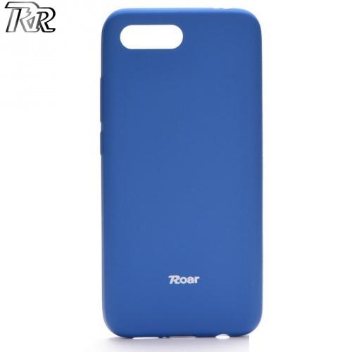 HUAWEI Honor 10 ROAR ALL DAY telefonvédő gumi / szilikon (matt) SÖTÉTKÉK	