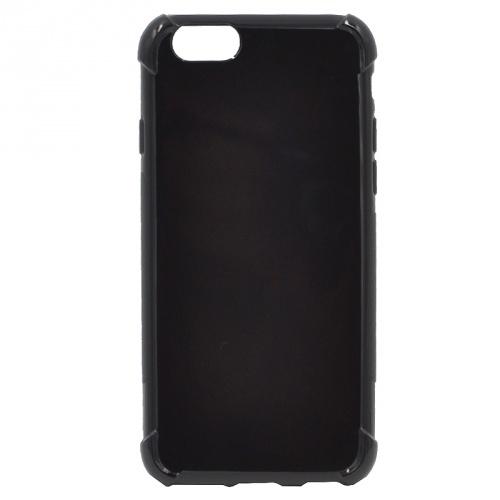 SAMSUNG Galaxy J3 (2017) SM-J330 EU Telefonvédő gumi / szilikon (shockproof, légpárnás sarok, fényes) FEKETE	