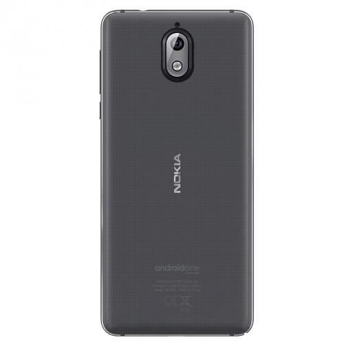 NOKIA 3.1 ROAR ALL DAY telefonvédő gumi / szilikon (matt) ÁTLÁTSZÓ	