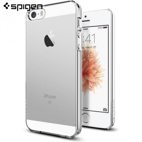 APPLE IPhone 5 /APPLE IPhone 5S /APPLE IPhone SE SPIGEN THIN FIT műanyag telefonvédő (ultravékony) ÁTLÁTSZÓ	