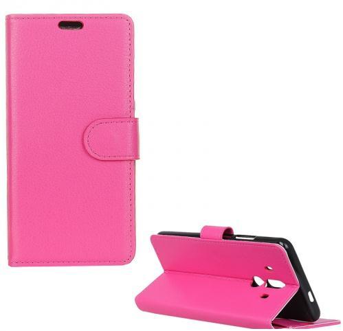 VODAFONE Smart N9 (VFD720) Tok álló, bőr (FLIP, oldalra nyíló, asztali tartó funkció) RÓZSASZÍN	