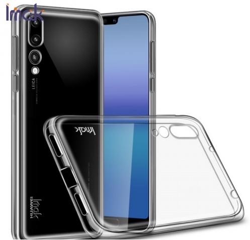HUAWEI P20 Pro IMAK Stealth telefonvédő gumi / szilikon (ultravékony, 0,8mm, képernyővédő fólia) ÁTLÁTSZÓ	