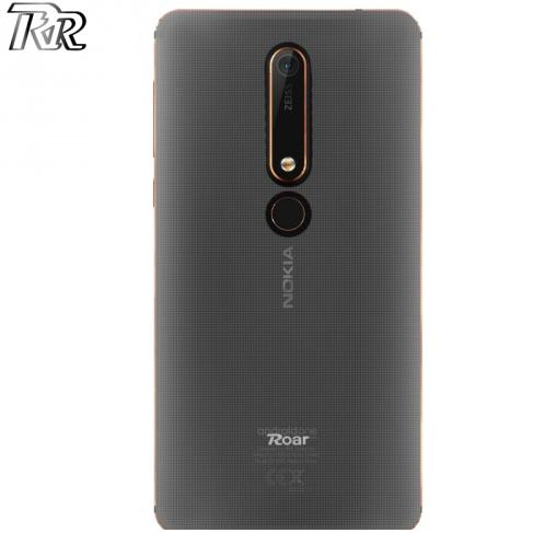 NOKIA 6.1 ROAR ALL DAY telefonvédő gumi / szilikon (matt) ÁTLÁTSZÓ	