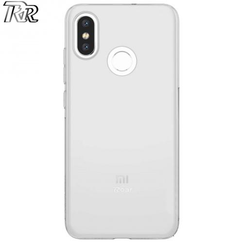 XIAOMI Mi 8 ROAR ALL DAY telefonvédő gumi / szilikon (matt) ÁTLÁTSZÓ	