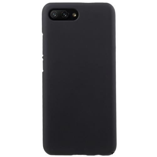 HUAWEI Honor 10 Műanyag telefonvédő (gumírozott) FEKETE	