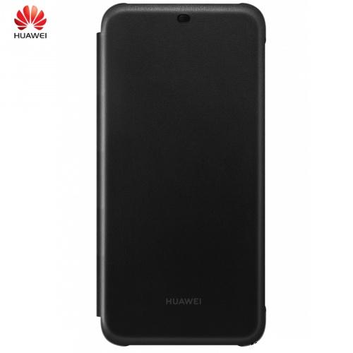 HUAWEI Mate 20 Lite Tok álló, bőr (FLIP, oldalra nyíló, bankkártya tartó) FEKETE	