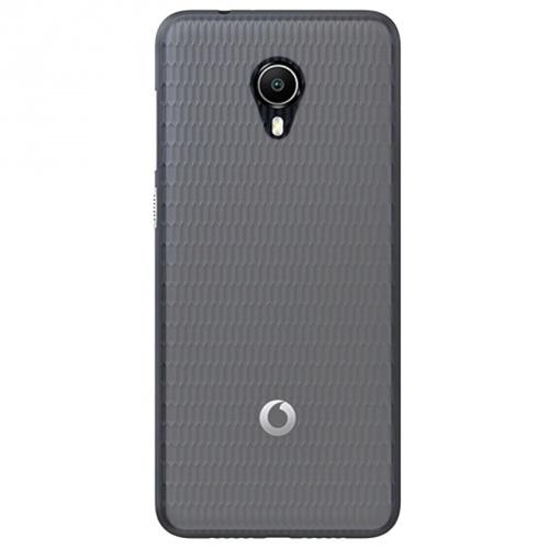 VODAFONE Smart N9 Lite (VFD620) Telefonvédő gumi / szilikon (matt, fényes keret) ÁTLÁTSZÓ	