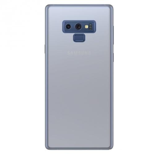 SAMSUNG Galaxy Note 9 (SM-N960F) Telefonvédő gumi / szilikon (matt, fényes keret) ÁTLÁTSZÓ	