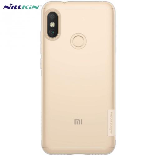 XIAOMI Mi A2 Lite (Redmi 6 Pro) NILLKIN NATURE telefonvédő gumi / szilikon (0.6 mm, ultravékony) ÁTLÁTSZÓ	