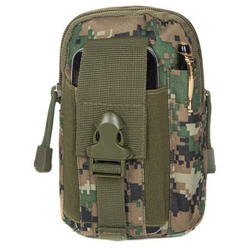 Tok, álló, vászon (övre fűzhető, cipzár, 2 zseb, iPhone 7 Plus 5,5