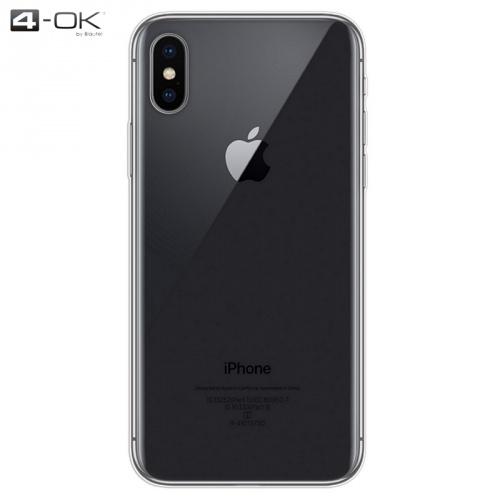APPLE IPhone XS Max 6.5 4-OK telefonvédő gumi / szilikon (ultravékony) ÁTLÁTSZÓ	
