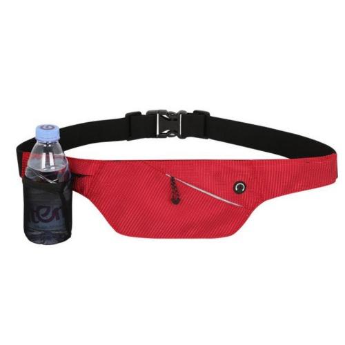Tok fekvő (derékra rögzíthető övtáska, cipzáras, vízálló, pohártartó, sportoláshoz, 6