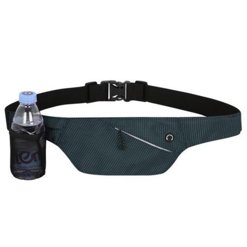 Tok fekvő (derékra rögzíthető övtáska, cipzáras, vízálló, pohártartó, sportoláshoz, 6