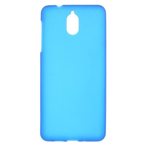 NOKIA 3.1 Telefonvédő gumi / szilikon (matt, fényes keret) KÉK	