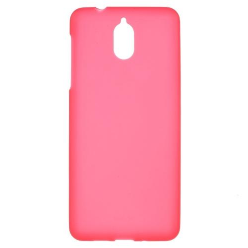 NOKIA 3.1 Telefonvédő gumi / szilikon (matt, fényes keret) PIROS	