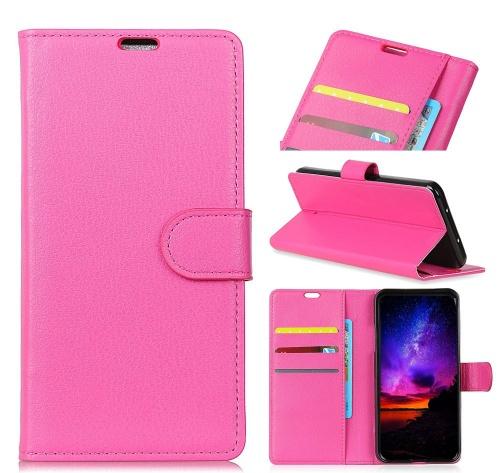 XIAOMI Pocophone F1 Tok álló, bőr (FLIP, oldalra nyíló, asztali tartó funkció) RÓZSASZÍN	