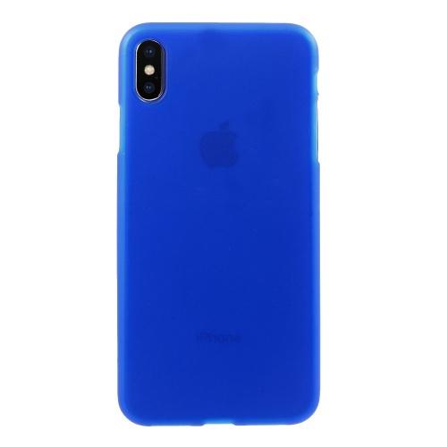 APPLE IPhone XS Max 6.5 Telefonvédő gumi / szilikon (matt) KÉK	