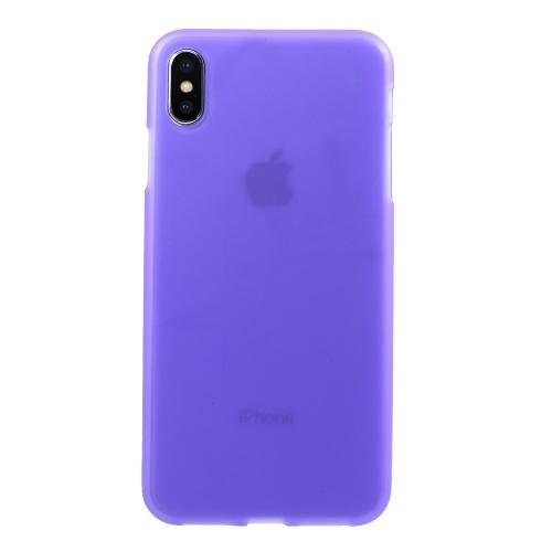 APPLE IPhone XS Max 6.5 Telefonvédő gumi / szilikon (matt) LILA	