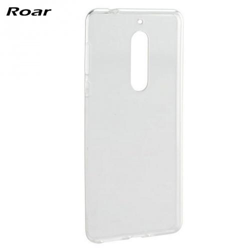 NOKIA 5.1 Telefonvédő gumi / szilikon (ultravékony) ÁTLÁTSZÓ	