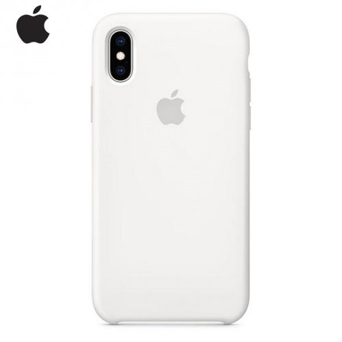 APPLE IPhone XS 5.8 Telefonvédő gumi / szilikon FEHÉR (MRW82ZM/A)