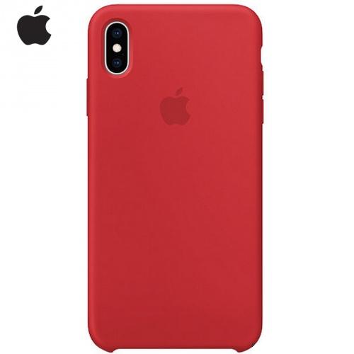 APPLE IPhone XS Max 6.5 Telefonvédő gumi / szilikon PIROS (MRWH2ZM/A)