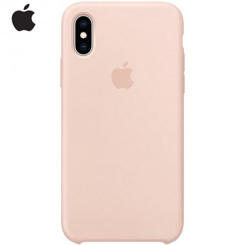 APPLE IPhone XS 5.8 Telefonvédő gumi / szilikon RÓZSASZÍN (MTF82ZM/A)