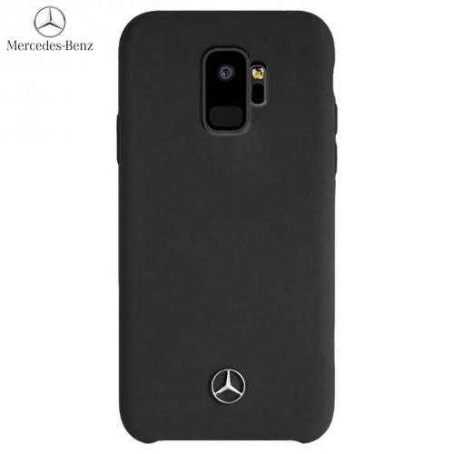 SAMSUNG Galaxy S9 (SM-G960) MERCEDES-BENZ műanyag telefonvédő FEKETE	