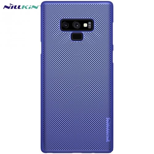 SAMSUNG Galaxy Note 9 (SM-N960F) NILLKIN AIR műanyag telefonvédő (gumírozott, lyukacsos) KÉK	