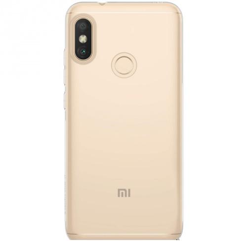 XIAOMI Mi A2 Lite (Redmi 6 Pro) Telefonvédő gumi / szilikon (ultravékony) ÁTLÁTSZÓ	
