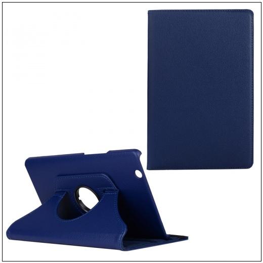 SAMSUNG Galaxy Tab S4 10.5 LTE (SM-T835) /SAMSUNG Galaxy Tab S4 10.5 WIFI (SM-T830) Tok álló, bőr (FLIP, asztali tartó funkció, 360°-ban forgatható) SÖTÉTKÉK	