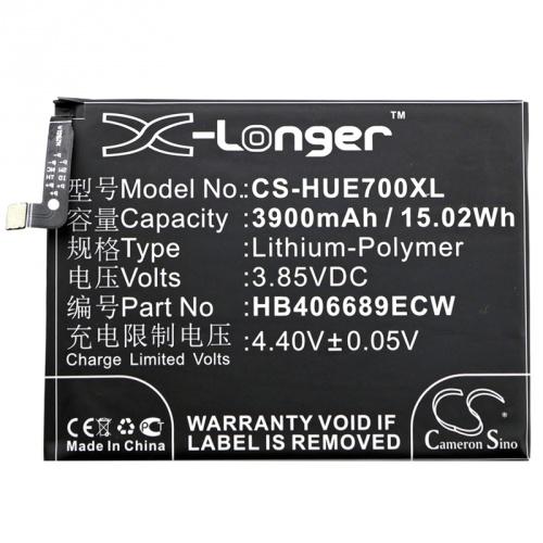 HUAWEI Y7 Akku 3900 mAh LI-Polymer (belső akku, beépítése szakértelmet igényel! HB406689ECW kompatibilis)	