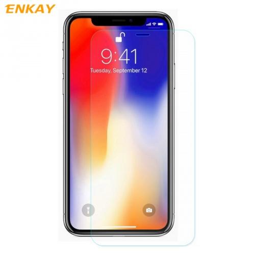 APPLE IPhone XR 6.1 ENKAY képernyővédő üveg (2.5D lekerekített szél, karcálló, 0.26mm, 9H, NEM ÍVES) ÁTLÁTSZÓ	