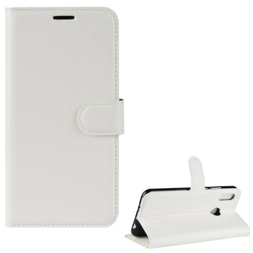HUAWEI Nova 3 Tok álló, bőr (FLIP, oldalra nyíló, asztali tartó funkció) FEHÉR	