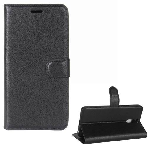 HUAWEI Nova 3 Tok álló, bőr (FLIP, oldalra nyíló, asztali tartó funkció) FEKETE	