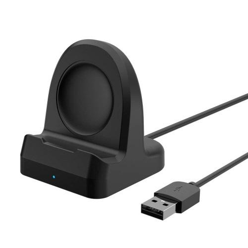 Asztali töltő (vezeték nélküli töltés, 1m kábel) FEKETE Apple Watch 1 / 2 / 3 38mm / 42mm	