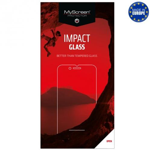 APPLE IPhone XR 6.1 MYSCREEN IMPACT GLASS képernyővédő fólia (karcálló, 0.4 mm, 8H, NEM ÍVES) ÁTLÁTSZÓ	