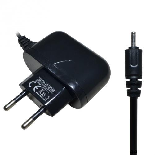 Hálózati töltő (5.7V / 1000mA + beépített 2mm kábel) FEKETE