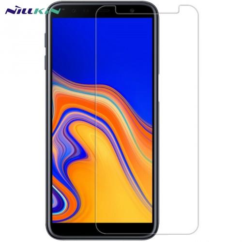SAMSUNG Galaxy J4 Plus (J415F) /SAMSUNG Galaxy J6 Plus (J610F) NILLKIN ANTI-GLARE képernyővédő fólia (matt, ujjlenyomat mentes, karcálló, készülék íves részére NEM hajlik rá)	