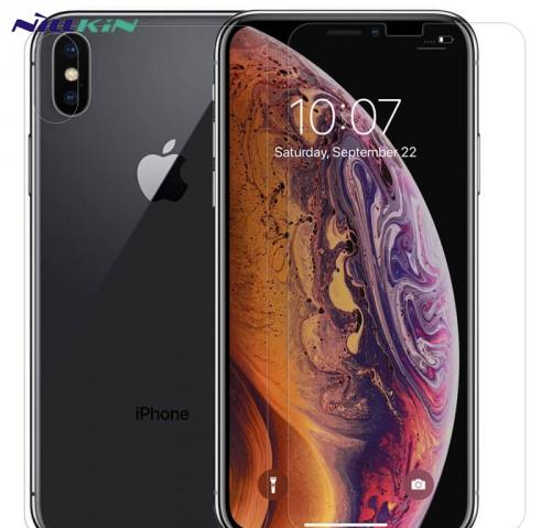 Apple iPhone 11 Pro Max / Apple iPhone XS Max 6.5 NILLKIN SUPER T+ PRO képernyővédő üveg (2.5D lekerekített szél, karcálló, UV szűrés, ultravékony, 0.15mm, 9H) ÁTLÁTSZÓ