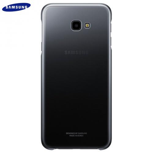 SAMSUNG Galaxy J4 Plus (J415F) Műanyag telefonvédő (ultravékony) FEKETE	