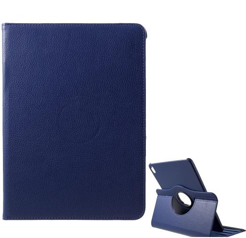 APPLE IPAD Pro 11 (2018) Tok álló, bőr (FLIP, asztali tartó funkció, 360°-ban forgatható) SÖTÉTKÉK	