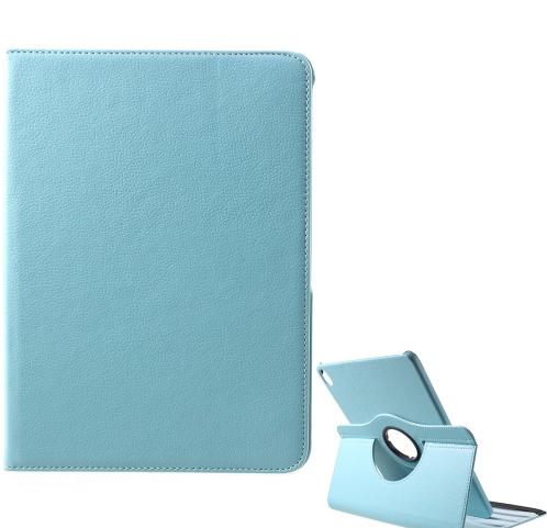 APPLE IPAD Pro 11 (2018) Tok álló, bőr (FLIP, asztali tartó funkció, 360°-ban forgatható) VILÁGOSKÉK	