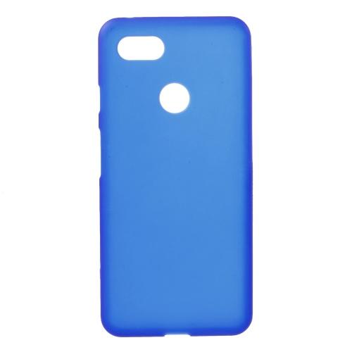 GOOGLE Pixel 3 Telefonvédő gumi / szilikon (matt, fényes keret) KÉK	