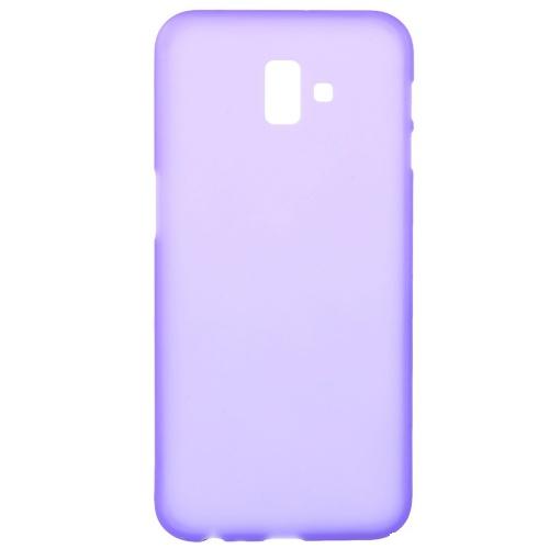 SAMSUNG Galaxy J6 Plus (J610F) Telefonvédő gumi / szilikon (matt, fényes keret) LILA	